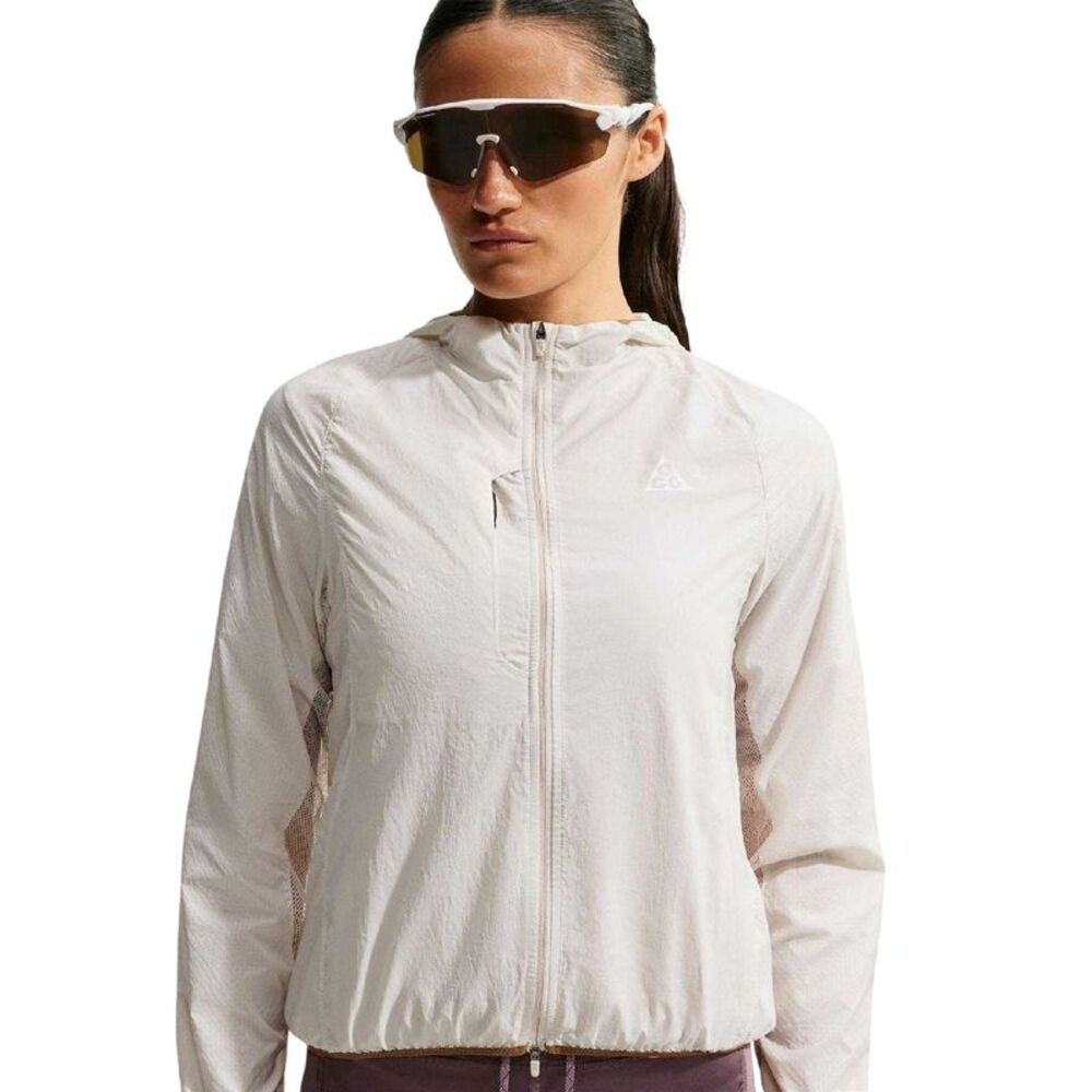 Nike Womens/Ladies ACG Running  Jacket / Brown/White